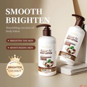 Body Lotion Whitening Coconut Moisturizing 椰子身体乳300ml