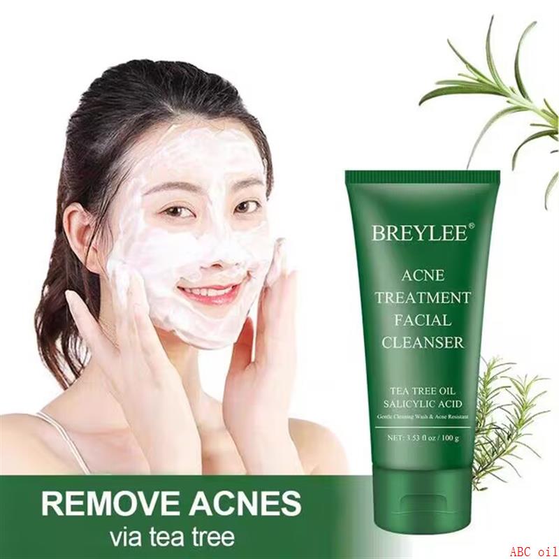 BREYLEE tea tree cleanser acne Treatment洗面奶洁面face wash