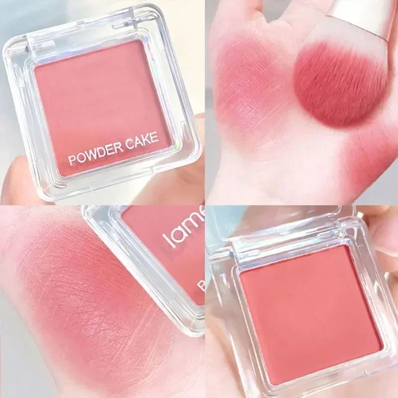 Face Blusher Matte Natural Cheek Tint Brighten Face Waterpro