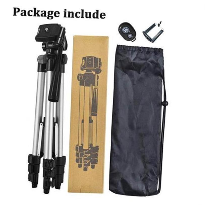 For Mobile SmartPhone Camera Tripod Stand Holder Clip Remote