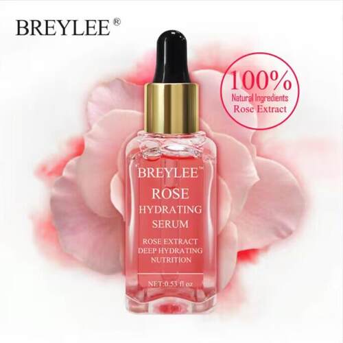 BREYLEE 6款精华保湿紧致面部护理VC玫瑰尿玻酸视黄醇24K修复原液