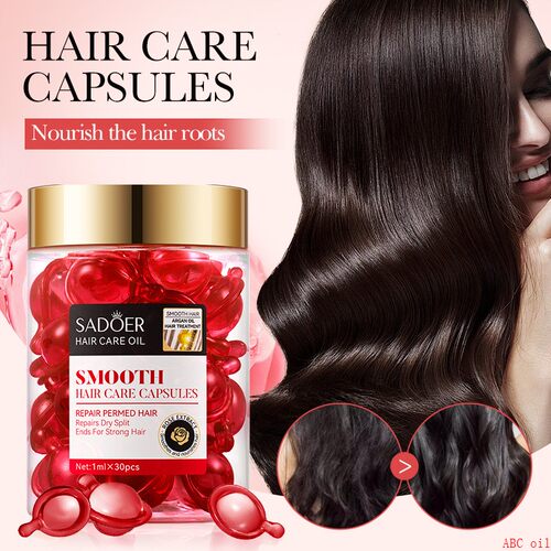 Capsules Soft Hair Conditioner Repair Dry Rose胶囊护发素
