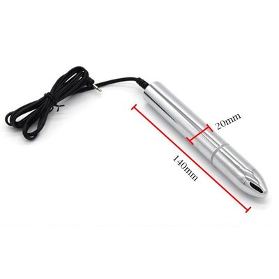 Electro Stimulation Butt Plug Dildo Vibrator,Electric Shock