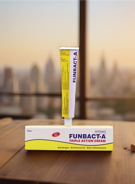 FUNBACT - A triple action antifungal antibacterial cream 30g