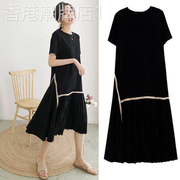 孕妇夏装洋装2025年网红洋派短袖雪纺上衣时尚外出宽松夏天裙子