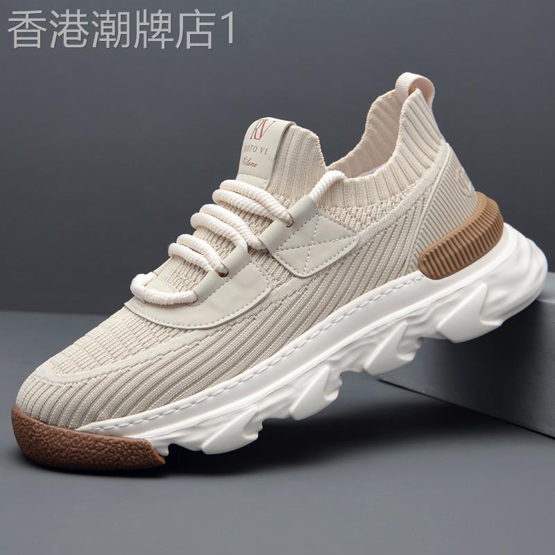 潮牌男鞋透气夏季薄款运动鞋男款2026新款鞋子潮网面鞋休闲老爹鞋