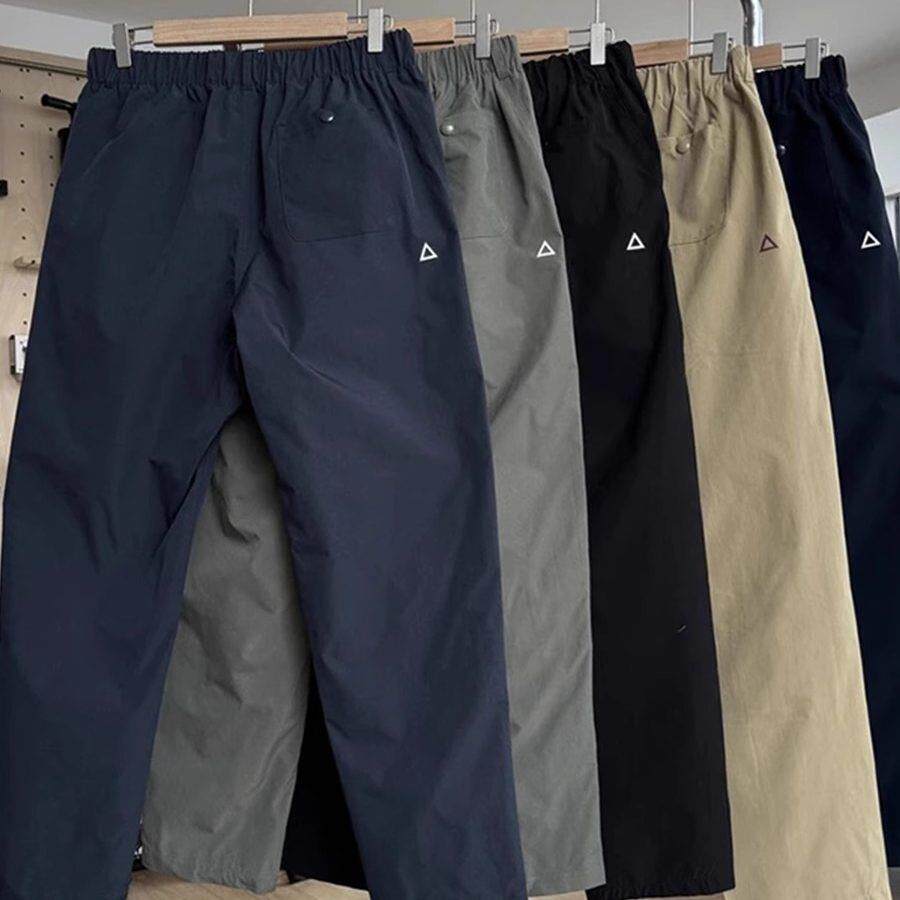 【法国轻奢品牌】美式机能软壳冲锋裤男秋冬三防速干微锥户外工装