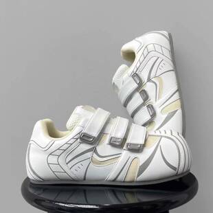 丑萌大头鞋男女款魔术贴轻休闲面包板鞋情侣鞋子小白鞋薄底德训鞋