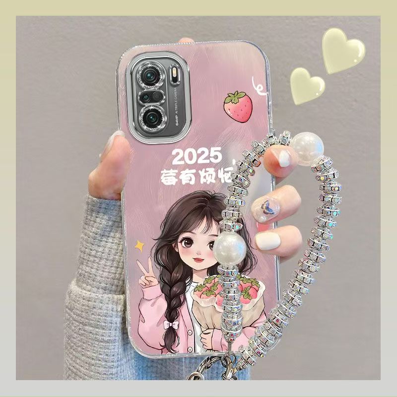 红米k40pro手机壳M2012K11C软redmik40保护套5g镜头全包防摔M2012K11AC个性创意小米k40s可爱22021211rc女款