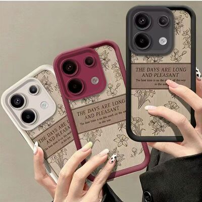 小米红米note13pro手机壳2312DRA50C高级感redminote13保护套5g镜头全包防摔2312DRAABC个性创意nt13pro+女款