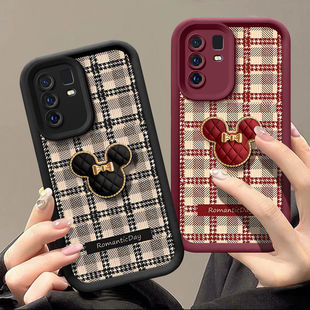 vivo x30pro手机壳v1938t软硅胶viv0x30保护套5g镜头全包防摔V1938CT个性创意vlvox27卡通立体v1838a可爱女款