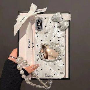 适用苹果xsmax手机壳卡通支架A2104软iPhonexr保护套A2108全包边防摔xsmas个性 平果xs创意ip10x简约A1865女款