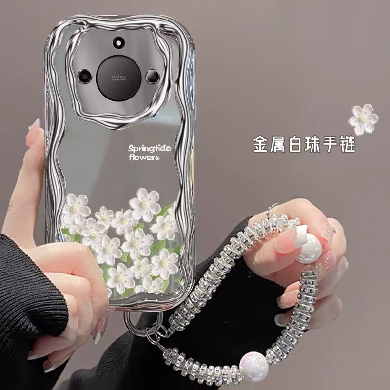 适用华为荣耀x40手机壳电镀rmo-anoo软honor x40i保护套5g镜头全包防摔dio一an00个性创意荣誉x40gt简约女款