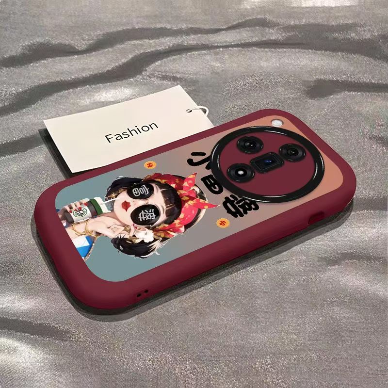oppo findx7手机壳PHZ110软硅胶opfindx7ultra保护套5g镜头全包防摔PHY110个性创意opopfindx7卡通flndx7女款