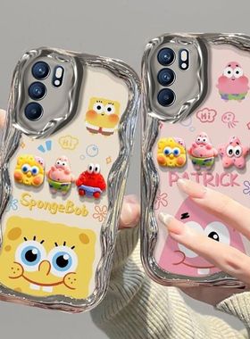 oppo reno6手机壳电镀peqmoo软硅胶opreno6pro保护套5g全包边防摔pepm00个性创意opopreno6卡通0pp0reno6女款