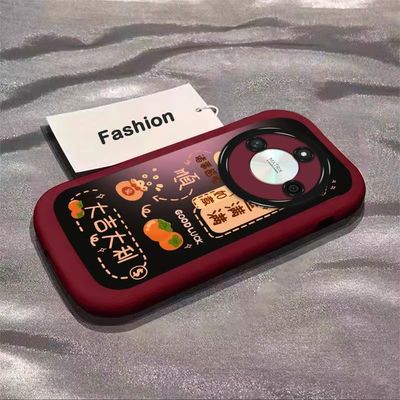 适用华为荣耀x50手机壳ali-anoo软硅胶honorx50i保护套5g全包边防摔crt一an00个性创意荣誉x50i+文字50gt女款