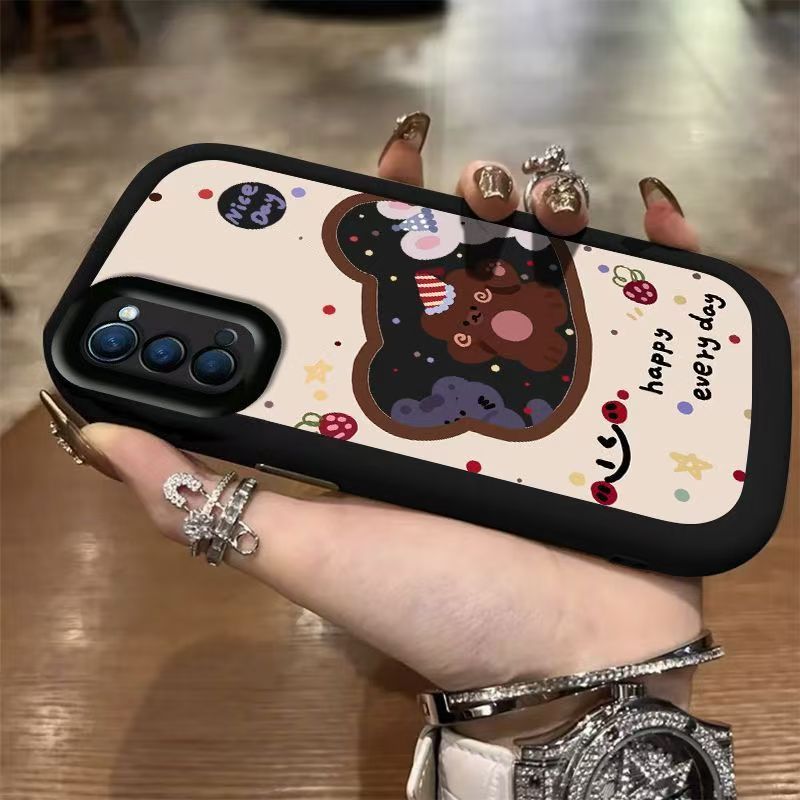 oppo reno4pro手机壳pdnm00软硅胶opreno4se保护套5g全包边防摔peam00个性创意opopreno4卡通可爱pdpmoo女款