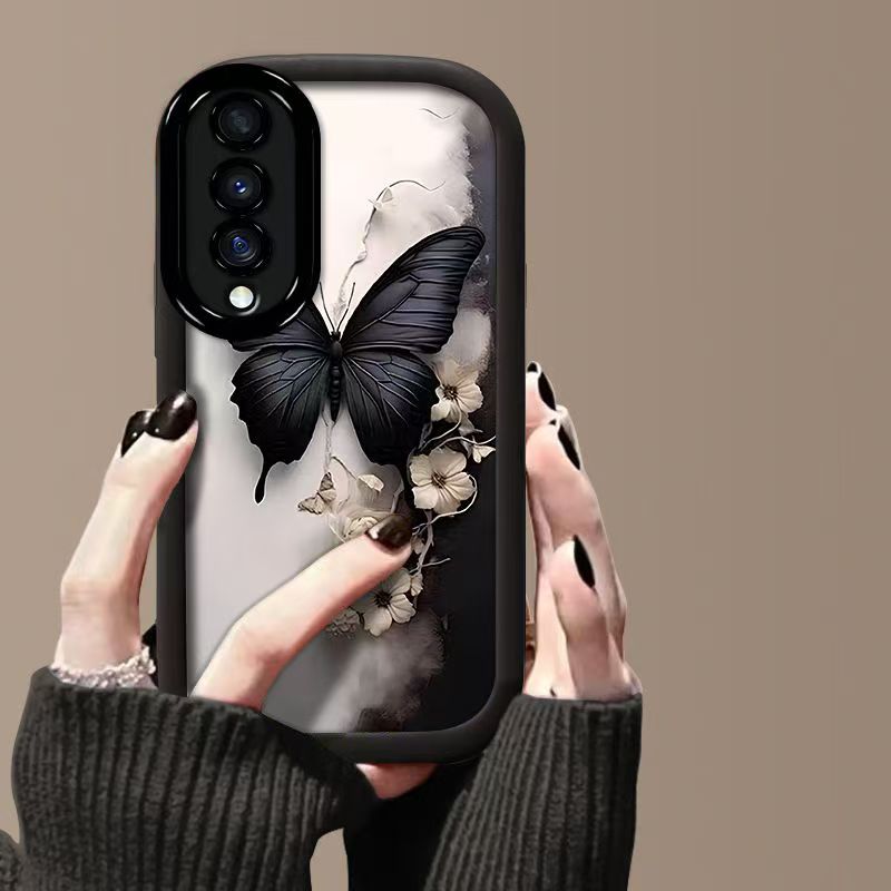 适用华为荣耀80pro手机壳anp-anoo软honor80保护套5g镜头全包防摔ann一an00个性创意荣誉80se高级感80gt女款