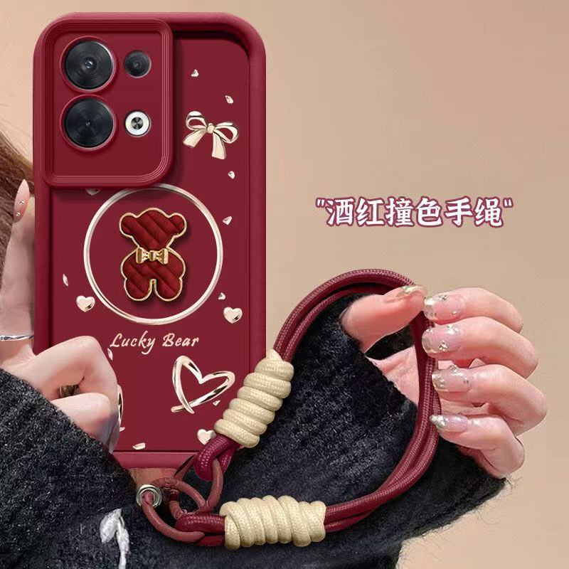 oppo reno9手机壳PHM110软硅胶opreno9pro+保护套5g镜头全包防摔PGW110个性创意opopreno9por卡通PGX110女款