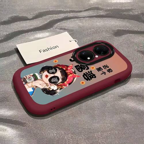 适用华为p50e手机壳abr-al60软硅胶huawei p50保护套镜头全包防摔abr一al00个性创意p50pro卡通jadal50女新款