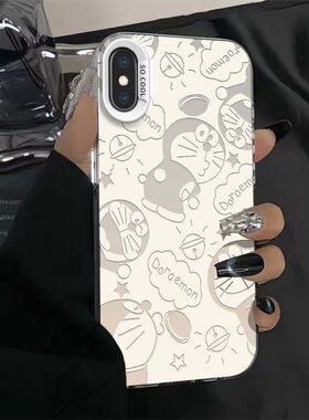 适用苹果xsmax手机壳A2104软硅胶iPhonexr保护套A2108全包边防摔xsmas个性平果xs创意ip10x卡通A1865网红男女