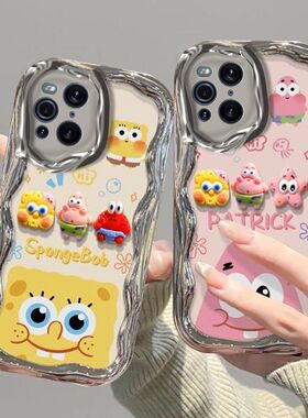 oppo findx3手机壳电镀pedmoo卡通软硅胶opfindx3pro保护套5g镜头全包防摔peem00个性创意opopfindx3por女款