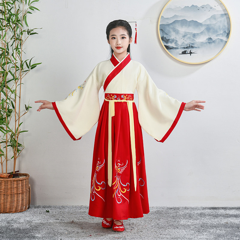 儿童古装汉服男童国学服