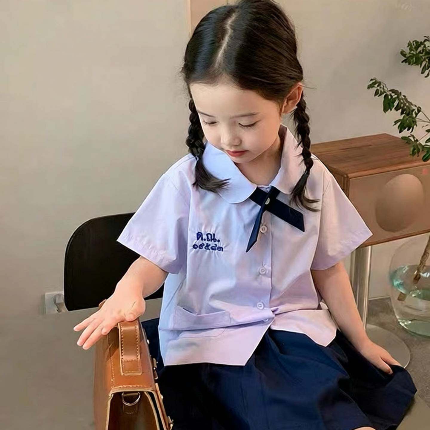 儿童泰国校服泰式男女学院风童装