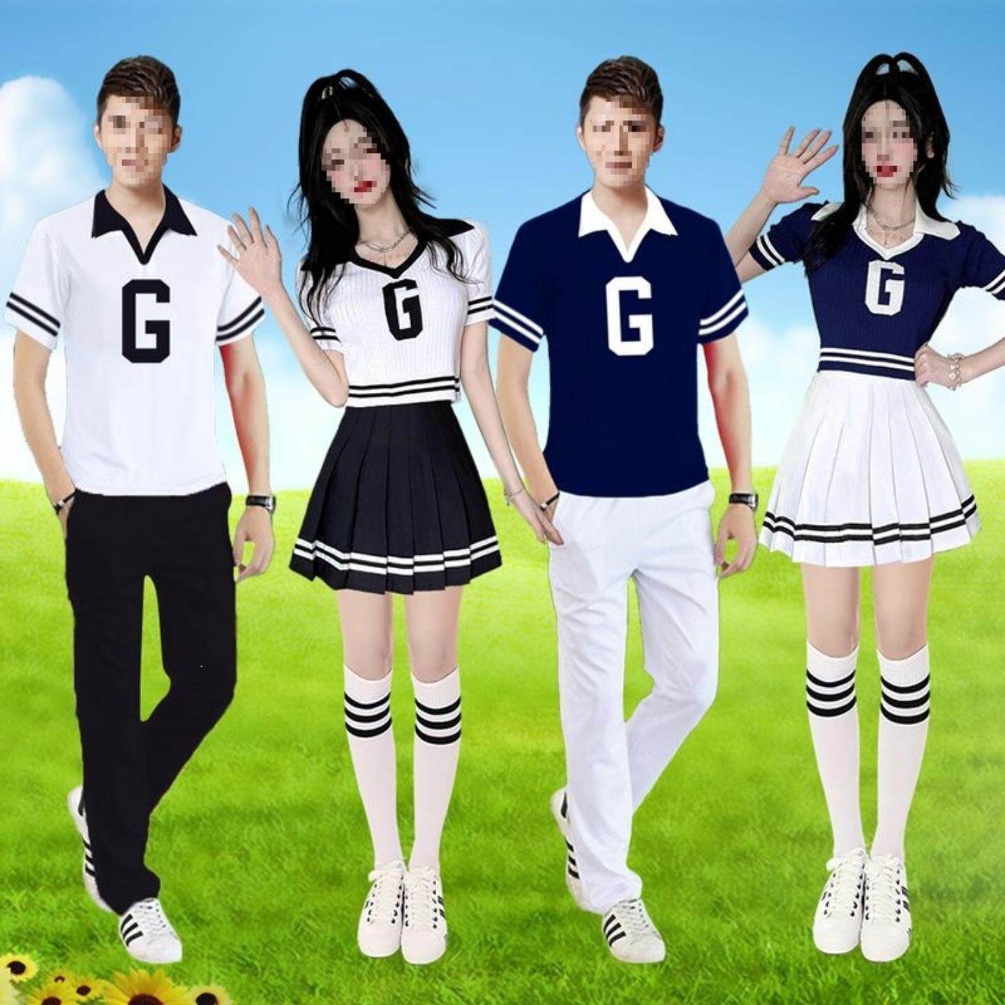 成人运动会服装团体合唱服广播