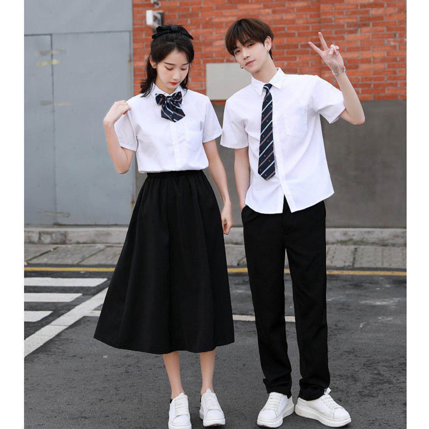 班服学院风夏季套装高中校服初中