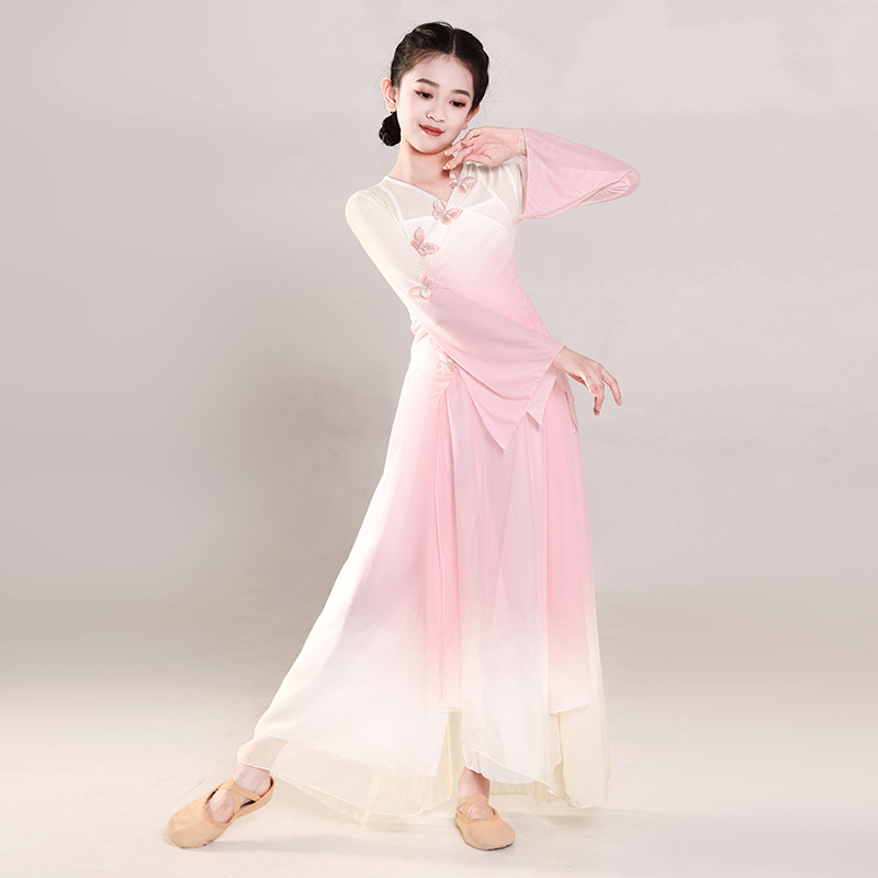 儿童古典舞蹈服中国舞身