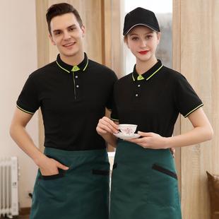 polo衫企业短袖工作服工衣t恤批发团体广告文化衫透气刺绣印logo