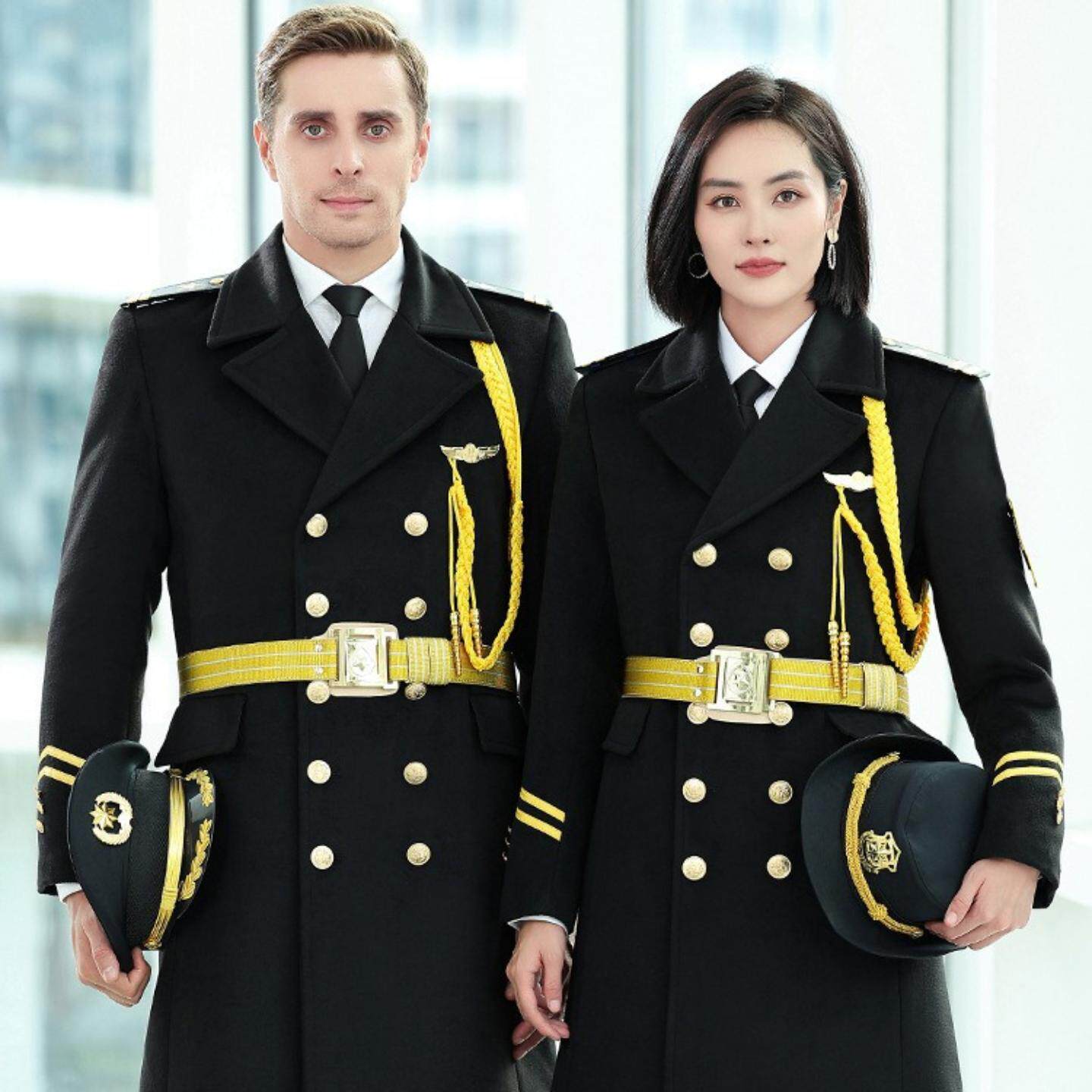 保安大衣物业礼宾服装长款保暖