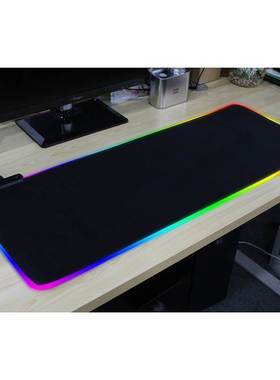40*90cm Large LED mouse pad for esports games发光大号鼠标垫
