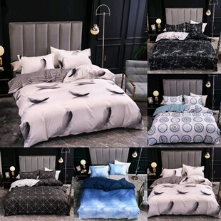 bedding set duvet cover+2*pillowcase(50x70cm) 被套枕套三件套