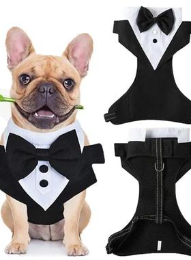 Tie Costume Bow Clothes Teddy Wedding Pet Christmas Clothes