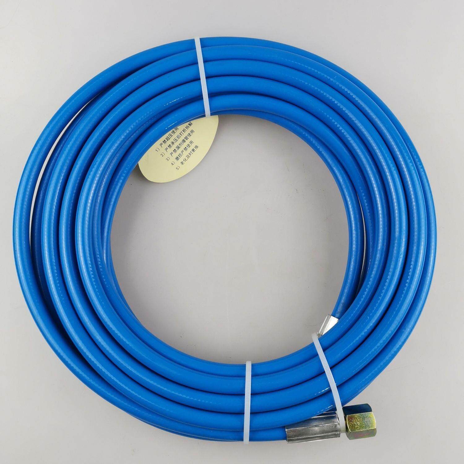 品销洛耐无气喷涂机高压管纤维管钢丝管乳胶漆油漆管子腻子管软管