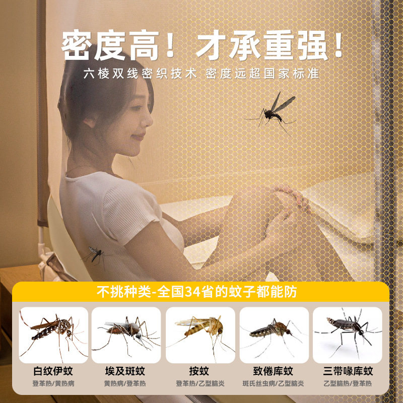 卧室家用防摔蒙古包蚊帐