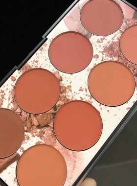 Missrose腮红盘收缩膨胀色多色组合奶杏橘色系2025新款爆款化妆师