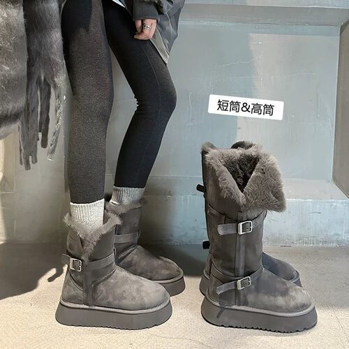 shoeswomen高筒雪地靴女