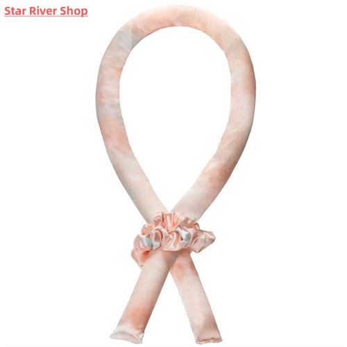 Heatless Curling Rod No Heat Hair Curlers Satin Wrapped Flex