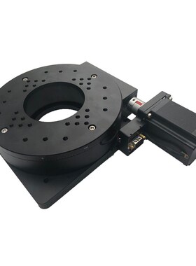 江云光电Y110RA200电动旋转台精密中空工作台位移台