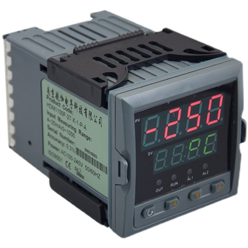 智能数显压力显示仪表 温度控制器 数E字显示单位可切换 rs485输