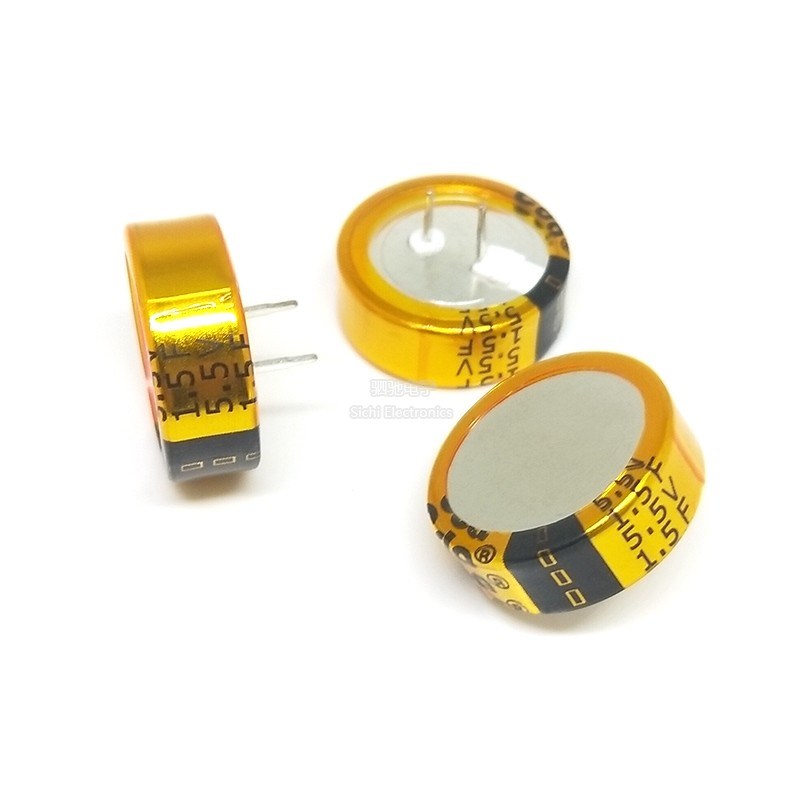 台湾CDA C型 法拉电容 5.5V0.1/0.22/0.33/0.47/1/1.5F超级电容器
