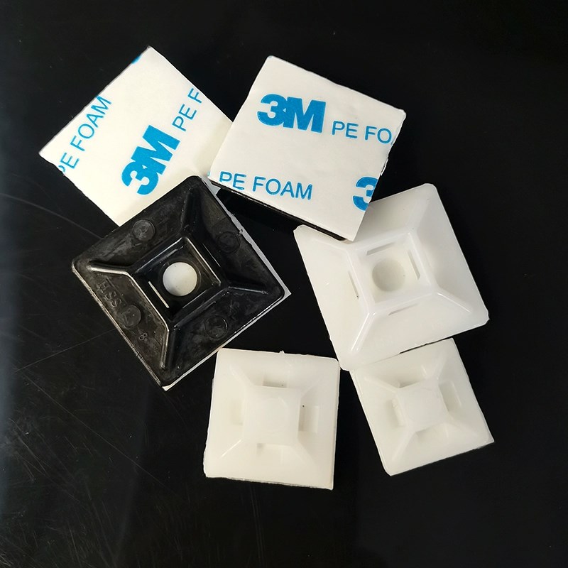 HSS101/2 100S 背胶电线固定座2C8*28吸盘固定器HS-102扎带定位片