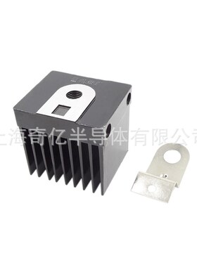SL-100 KP100A ZP100A螺旋式可控硅二极管M16螺纹用 散热器散热片