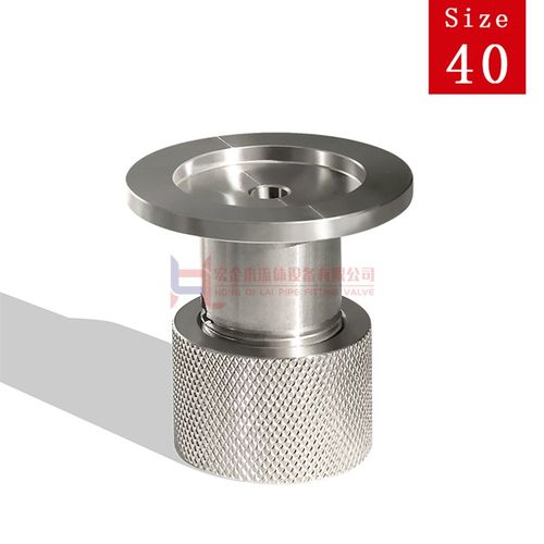 KF高真空放气充气阀304不锈钢NW卡箍16快装25焊接型40管件50阀门0