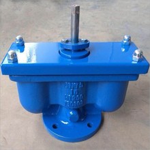 双口复合式排气阀QB2-10铸铁法兰快速自动排气吸气阀DN50-DN300