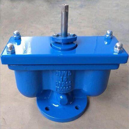 双口复合式排气阀QB2-10铸铁法兰快速自动排气吸气阀DN50-DN300