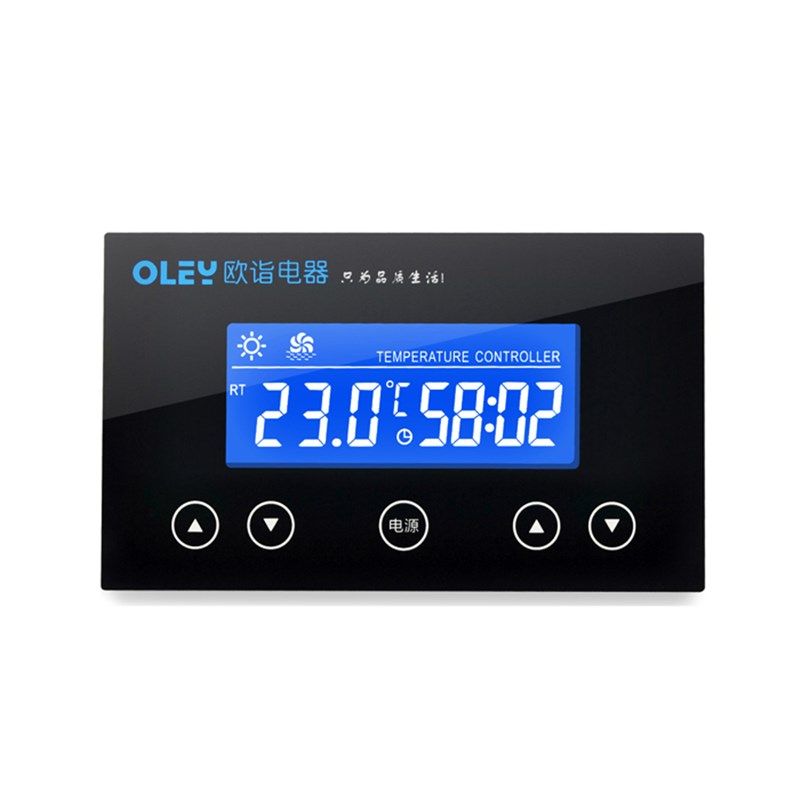 高精度智能液晶显示m温控器触摸式电子温控器FC-110G制热定时器
